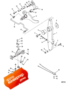 Throttle Lever And Shift Shaft (����� �������� � ������������� ���)