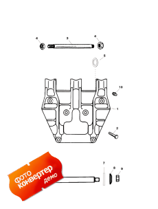 Transom Bracket Assembly (��������� ������ Assembly)