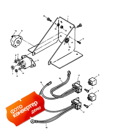 Trim Pump Bracket And Relays (Trim ����� ��������� � ����s)
