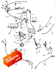 Wiring Harness, Starter Solenoid And Rectifier (Wi������ ���� ��������, �������� �������� � �����������)