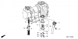   /   /   (Oil Pump / Oil Filter / Exhaust Pipe)