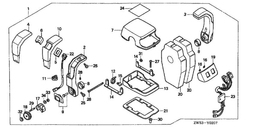  4-   BF130A2 -   (,  ) - Remote Control (top Mount Dual Type)