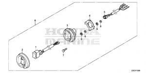 Fop-12     (Fop-12 Trolling Control Switch)