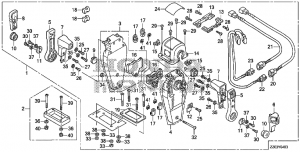 Fop-4-3   (,  , ) (Fop-4-3 Double Type Remote Control Top Mount (Left))