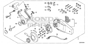 Fop-4-4   ( , ) (Fop-4-4 Flush Type Remote Control Top Mount (Right))
