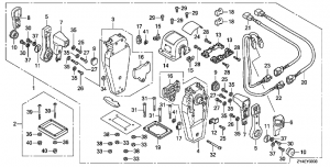 Fop-3-3   (,  , ) (Fop-3-3 Double Type Remote Control Top Mount (Left))