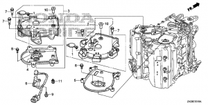 E-13-10    (E-13-10 Camshaft Belt Cover)