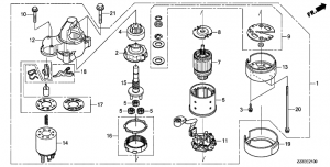 E-21   (E-21 Starter Motor)