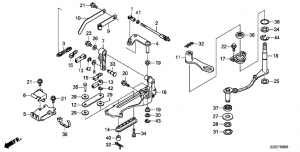 F-02    (F-02 Shift Shaft)