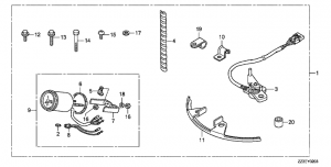 Fop-2-3 Rudder Meter Kit (Fop-2-3 Rudder Meter Kit)