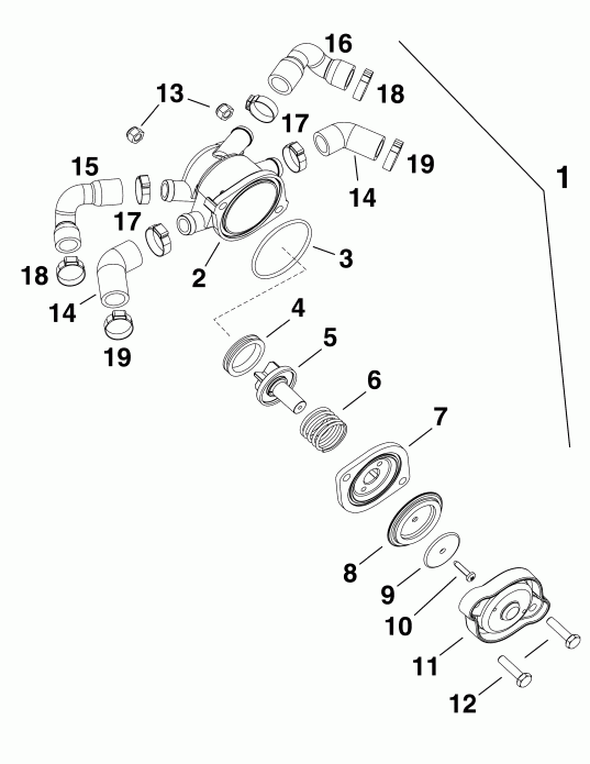 �������� ����� EVINRUDE E150DSLABG  - ������ ������ �������� ����