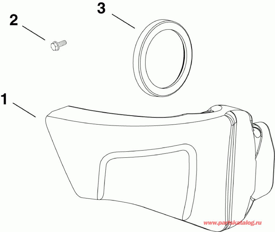 ��������� ��������� Evinrude E30DPSLIIH  - r ��������� - r Silencer