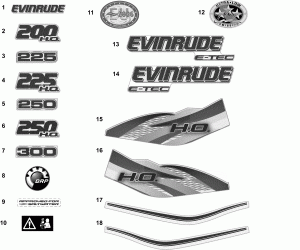 �������� - ����� (Decals - White)