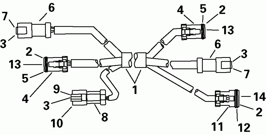 ��������� ����� EVINRUDE E90FSLSTB  - tension ������ / tension Cable
