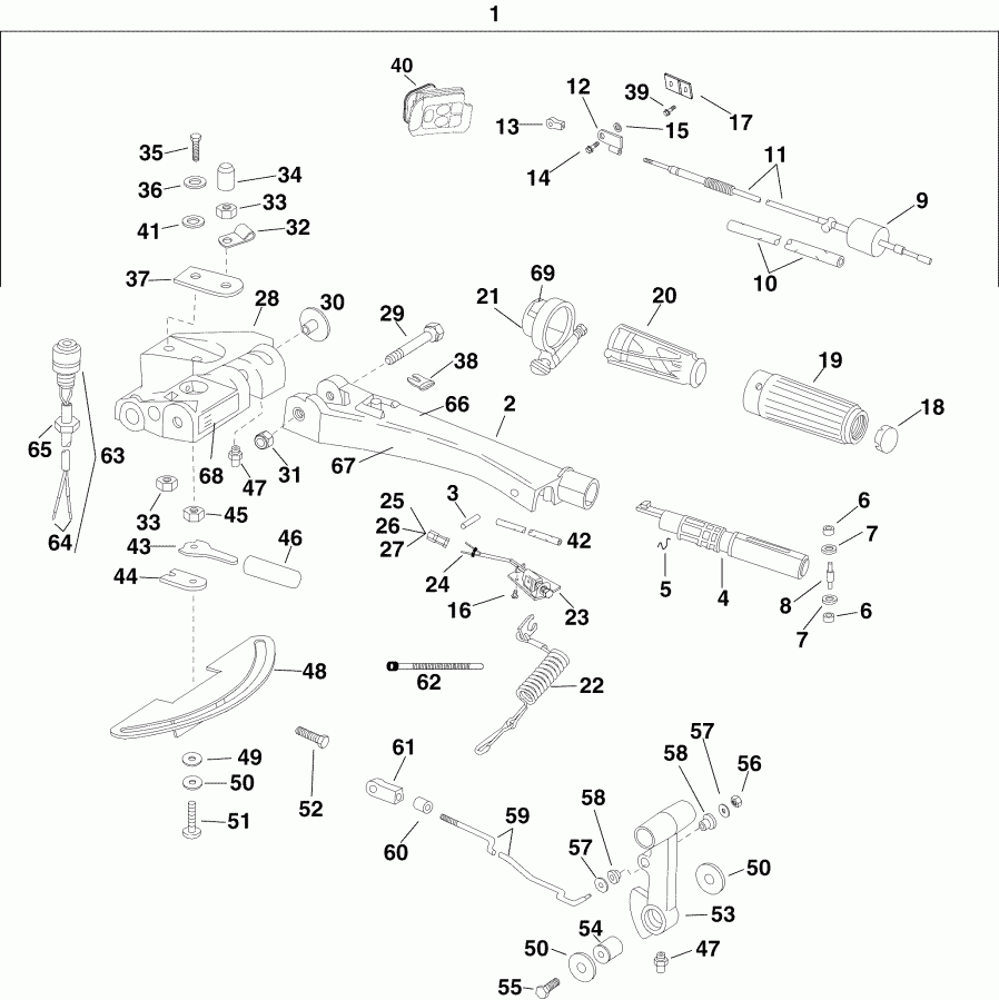 �������� ��������� ����� EVINRUDE E90DPLSRC  - ller ����grade Kit / ller Upgrade Kit