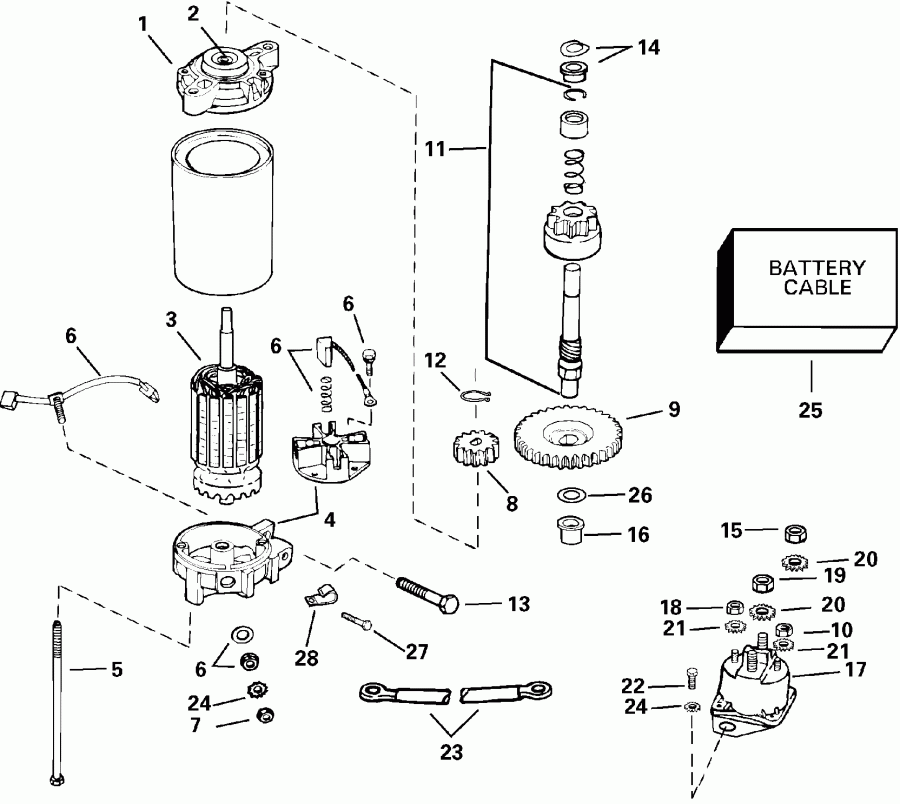 ��������� ��������� ������� E135FCXSOB  - ectric ������� - ectric Starter