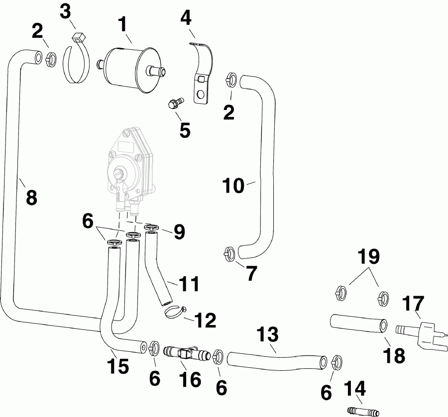 �������� ����� EVINRUDE E40DRLSUM  - el ������