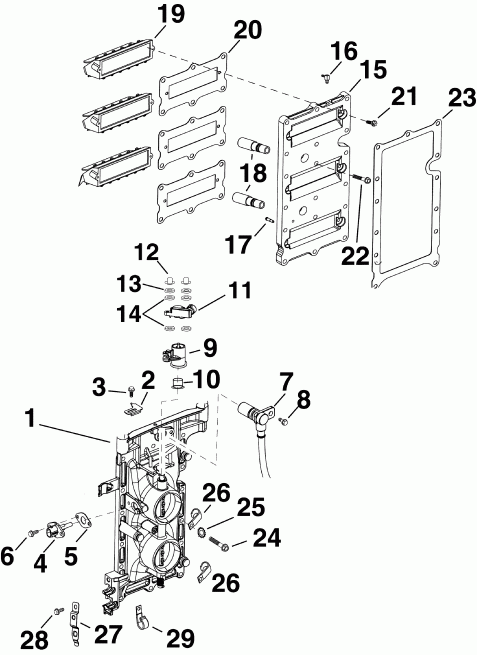 ��������� ��������� ������� E90DSLSUA  - take ��������� Assembly / take Manifold Assembly