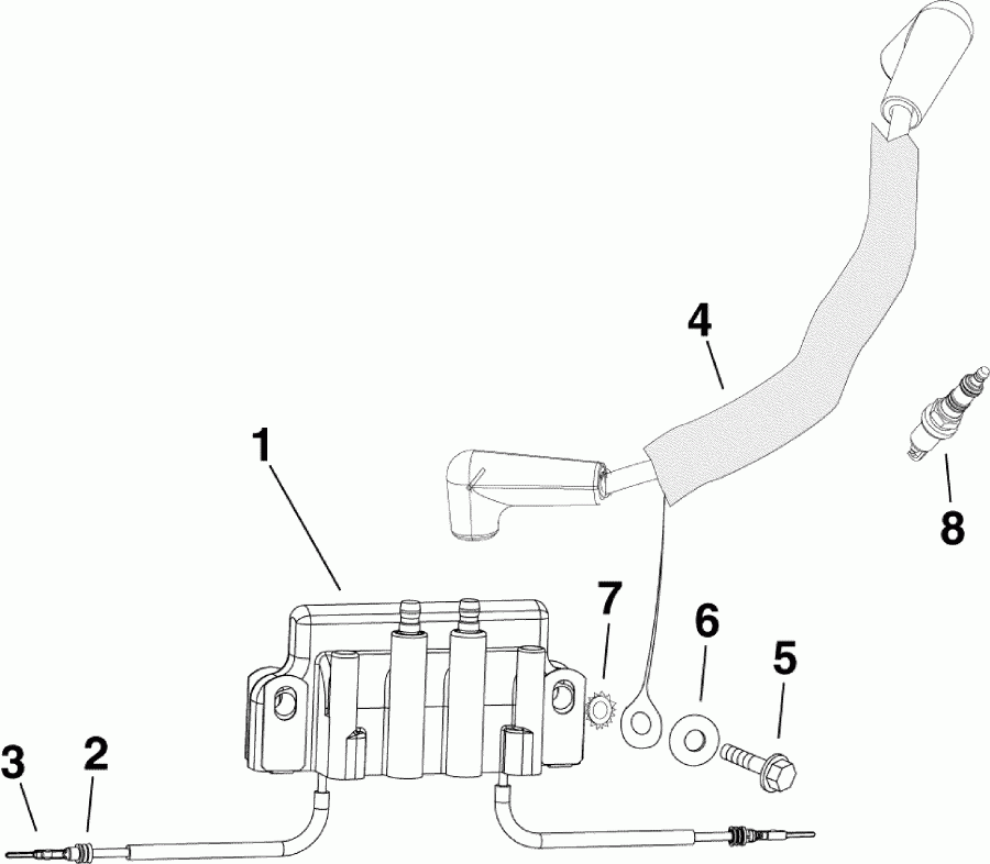  EVINRUDE E115DPXSEF  - nition Coils