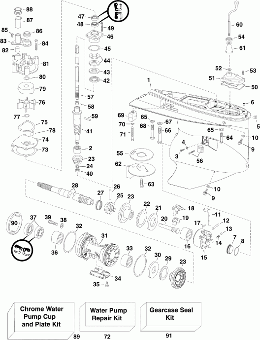 �������� ��������� ����� EVINRUDE E200DPXSEM  - arcase - arcase