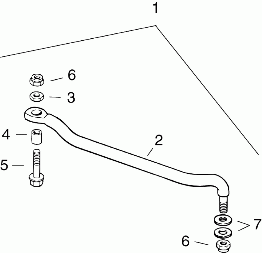 ��������� ����� EVINRUDE E30DELSES  - eering Connector Kit / ee������ ��������� Kit