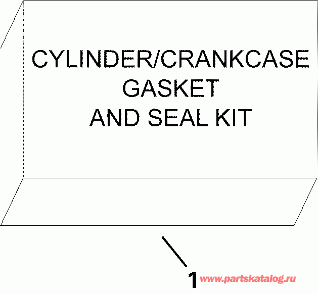 ��������� ����� EVINRUDE E40DPLSEE  - sket Kit
