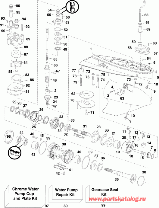 �������� ����� EVINRUDE E150DCXISM  - arcase / arcase
