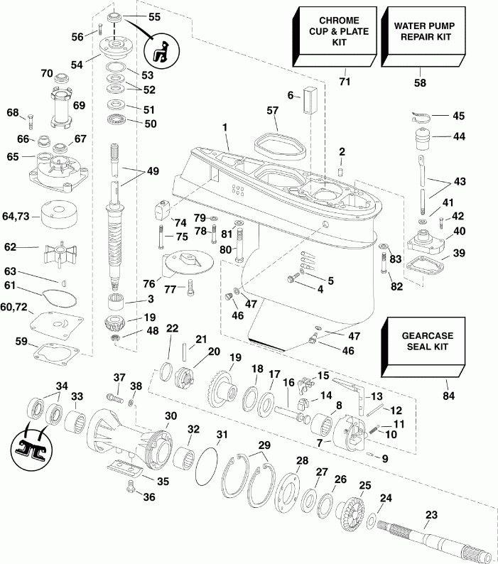 �������� ����� EVINRUDE E60DSLISF  - arcase - arcase