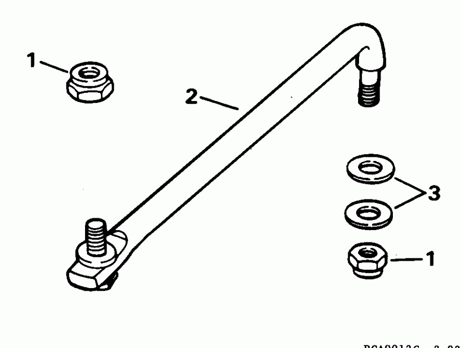  Evinrude E175GLEOM 1995  - eering Link Kit / ee������ ����������� Kit