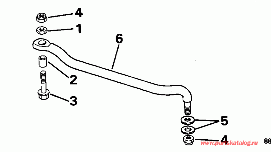 ��������� ��������� ������� E50BELEOD 1995  - eering Link Kit