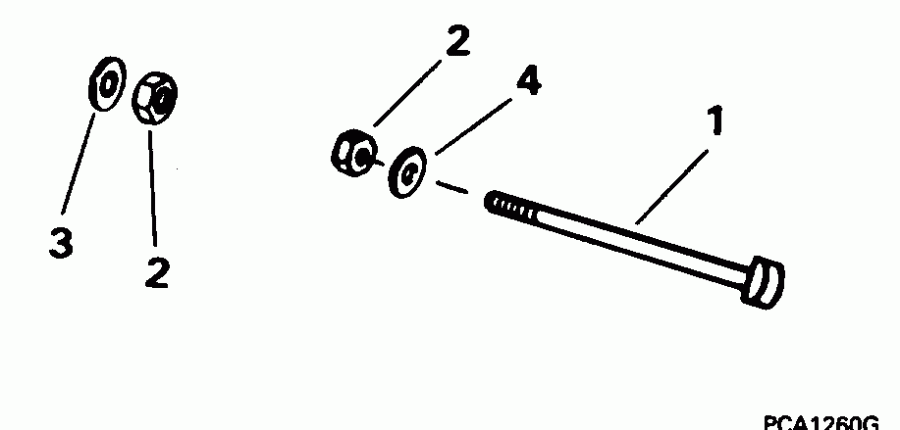 ��������� Evinrude E50TLEOD 1995  - ansom Mount Kit P/n 434676 / ansom ��������� Kit P / n 434676
