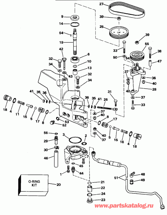�������� ����� EVINRUDE LE200SLEOC 1995  - wer Steering Pump / wer ������� ������� �����