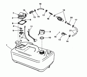 ��������� ��� - 6 ������ (Fuel Tank - 6 Gallon)