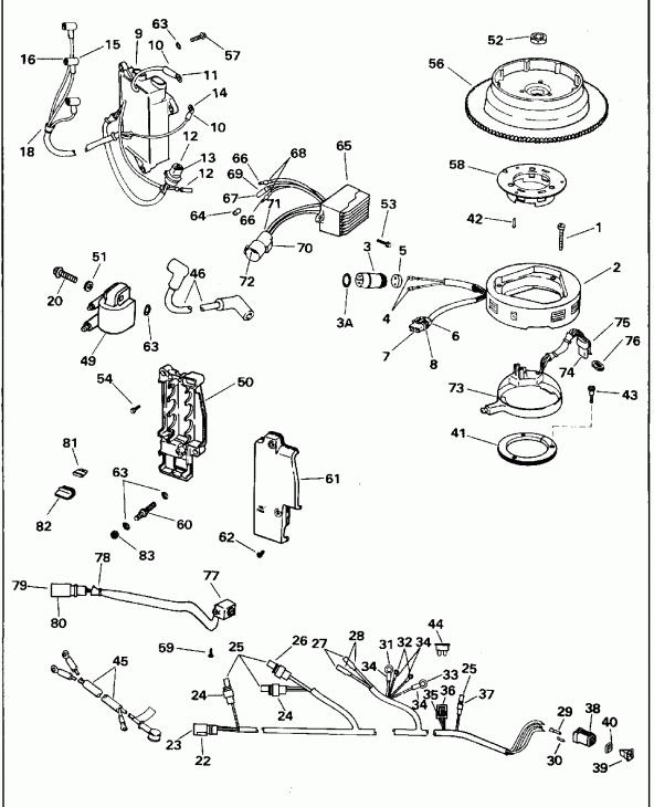 �������� ��������� ����� EVINRUDE BE35KLEDC 1996  - Tel - Tel