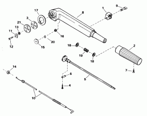 ������� (����� �������) (Tiller Arm)