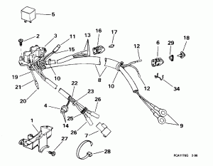 ���������������� ��������� ������� ��������� (Power Trim/tilt Electrical)