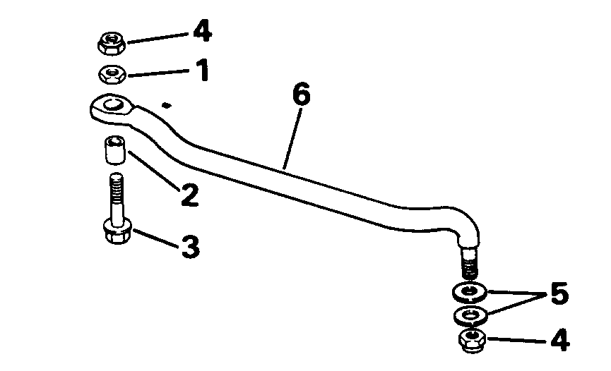  Evinrude E30EEDE 1996  - ee������ ����������� Kit - eering Link Kit