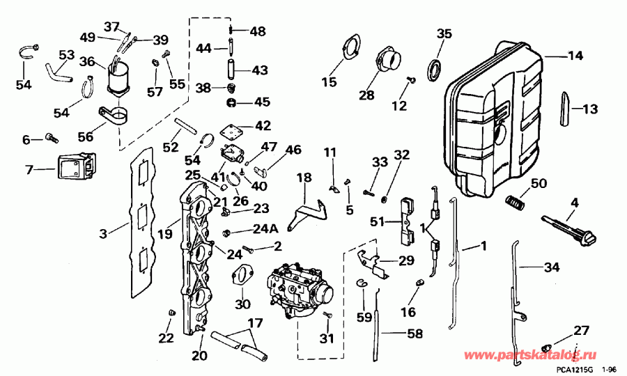 �������� ��������� ����� ������� E35TKLEDC 1996  - take Manifold / take ���������