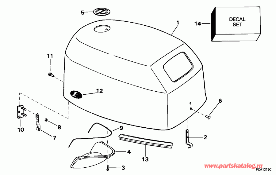 ��������� ��������� Evinrude HE10FDEDC 1996  - Evinrude / Evinrude