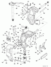 ���������������� ��������� ������� Hydraulic Assembly (Power Trim/tilt Hydraulic Assembly)