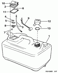 ��������� ��� - 6 ������ (Fuel Tank - 6 Gallon)