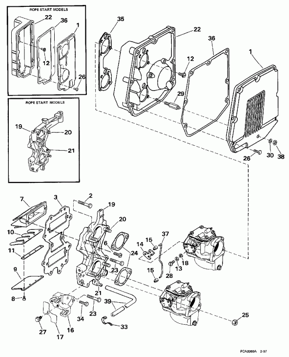 �������� ����� ������� BE50TLEUC 1997  - take ��������� / take Manifold