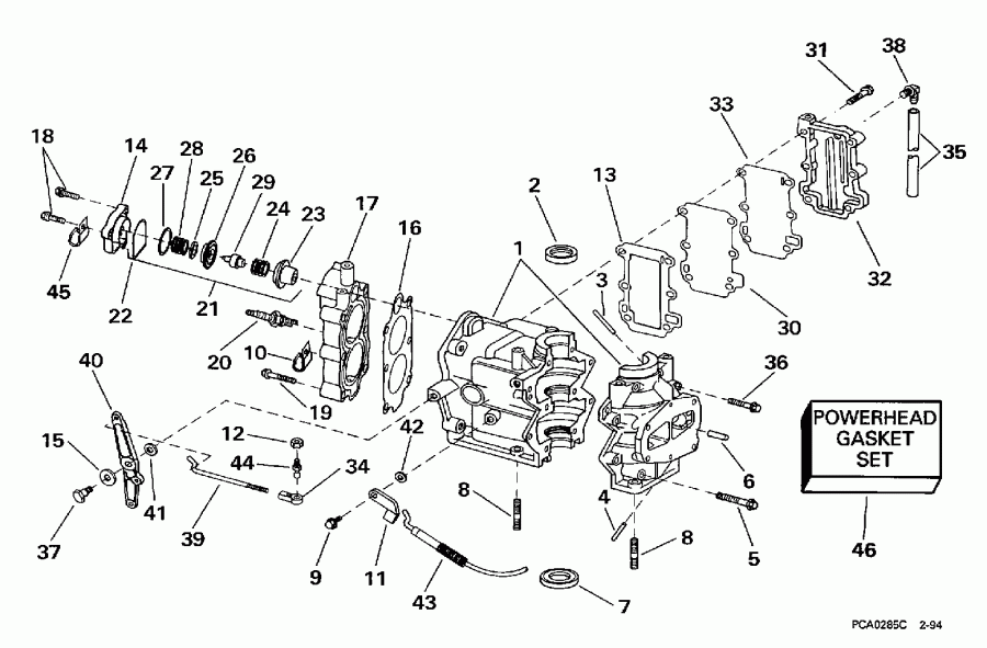 �������� ����� EVINRUDE BE8RCB 1997  - linder & ������ ���������