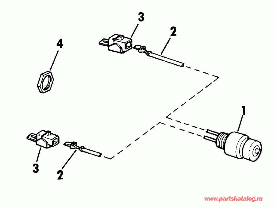��������� ����� Evinrude E25TELEUM 1997  - ee������ & ������������� Handle / eering & Shift Handle