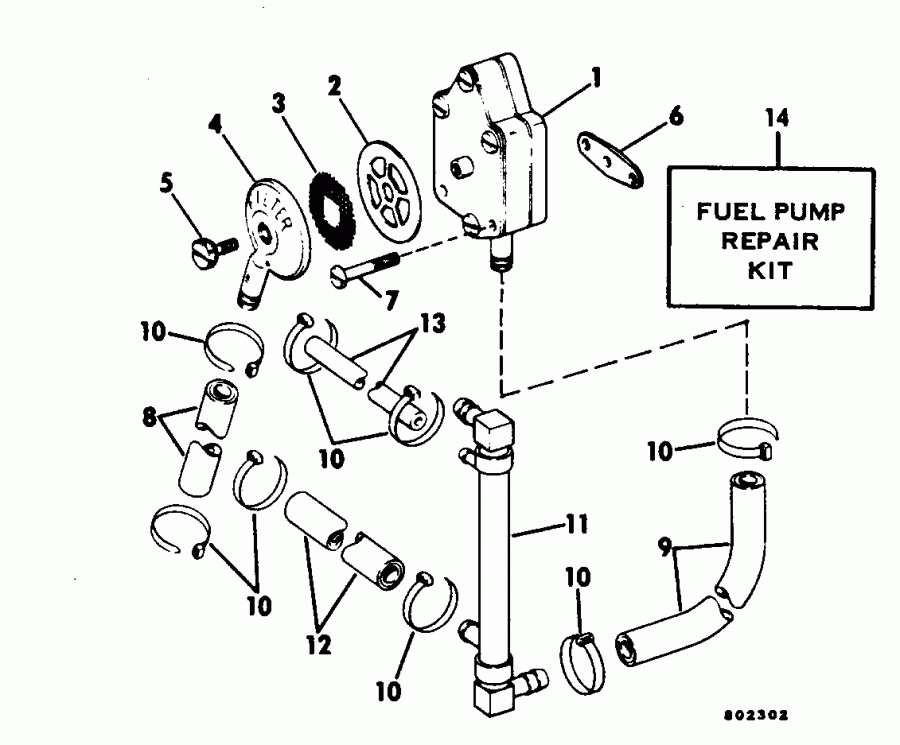 ��������� EVINRUDE E30RLEUD 1997  - ankshaft & Piston / ank��� & �������