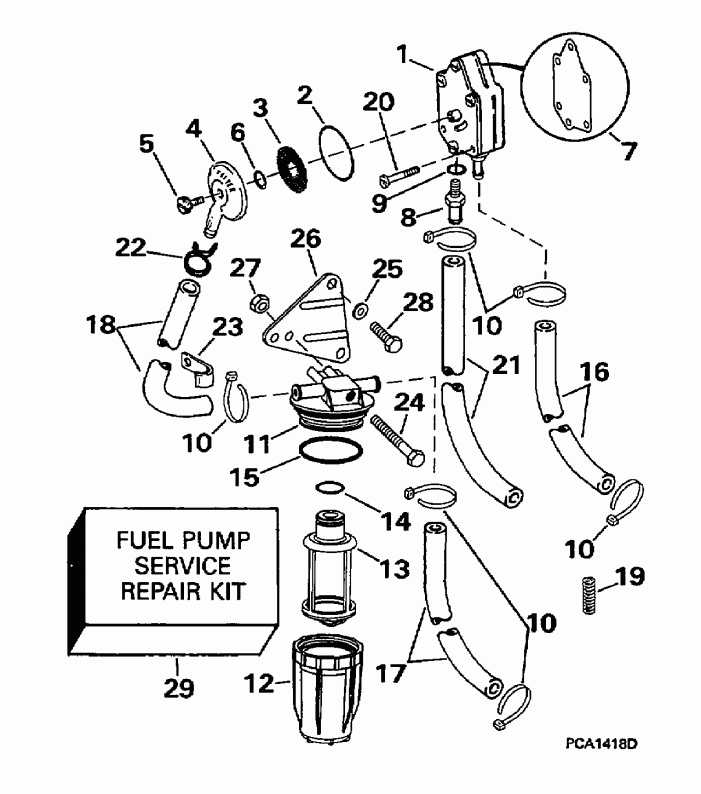 �������� ����� EVINRUDE E65RSLZ2 1997  - 