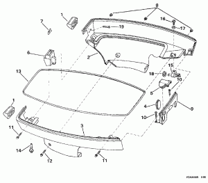 ������ ������ ��������� (Lower Engine Cover)