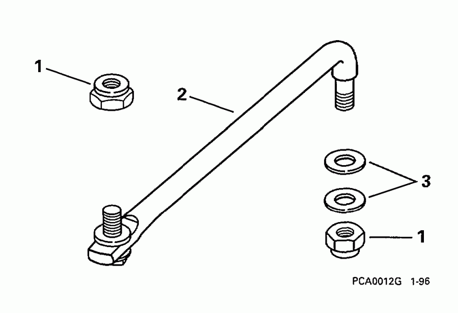 ��������� ��������� Evinrude HE115SLEUA 1997  - ee������ ����������� Kit