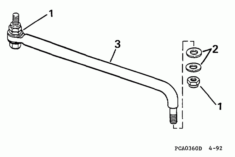 �������� ����� EVINRUDE HE130TXAUM 1997  - ee������ ����������� Kit / eering Link Kit