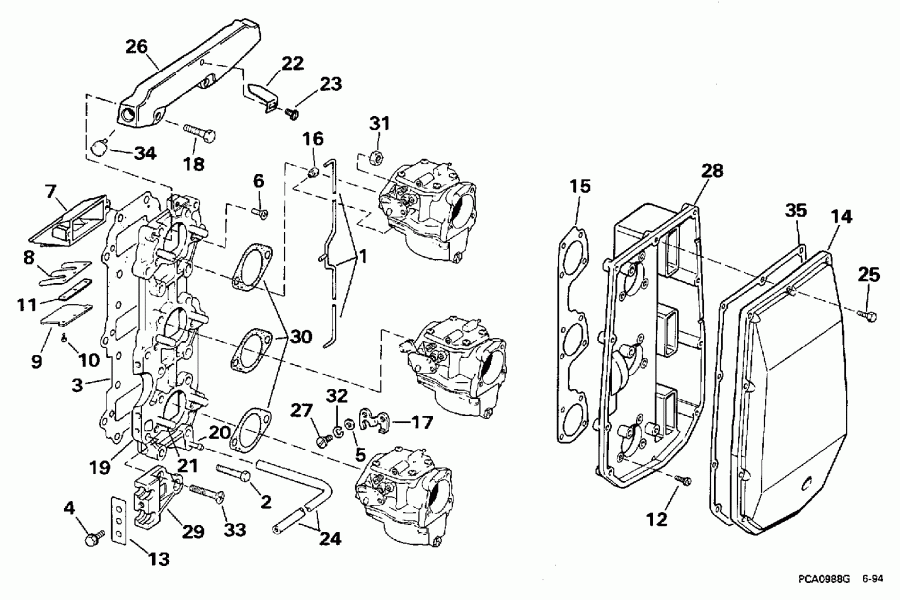 �������� ��������� ����� Evinrude HE70TXEUM 1997  - take ���������